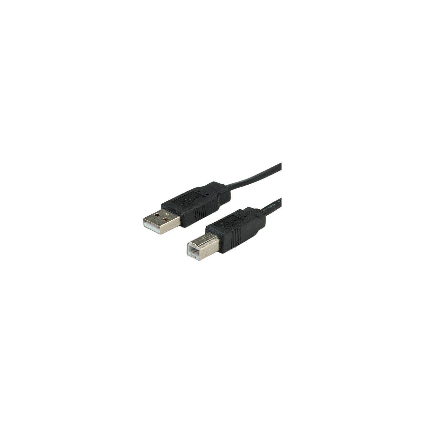 ROLINE USB 2.0 Notebook-Flachkabel. Typ A-B. schwarz. 1.8 m — Buy in Cyprus with Fast Delivery