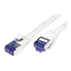 VALUE Patchkabel Cat.6A (Class EA) FTP. extra-flach. wei. 1.5 m — Buy in Cyprus with Fast Delivery