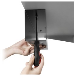 Equip Kabelmanagement-Organizer Untertischmontage schwarz lite Retail — Buy in Cyprus with Fast Delivery