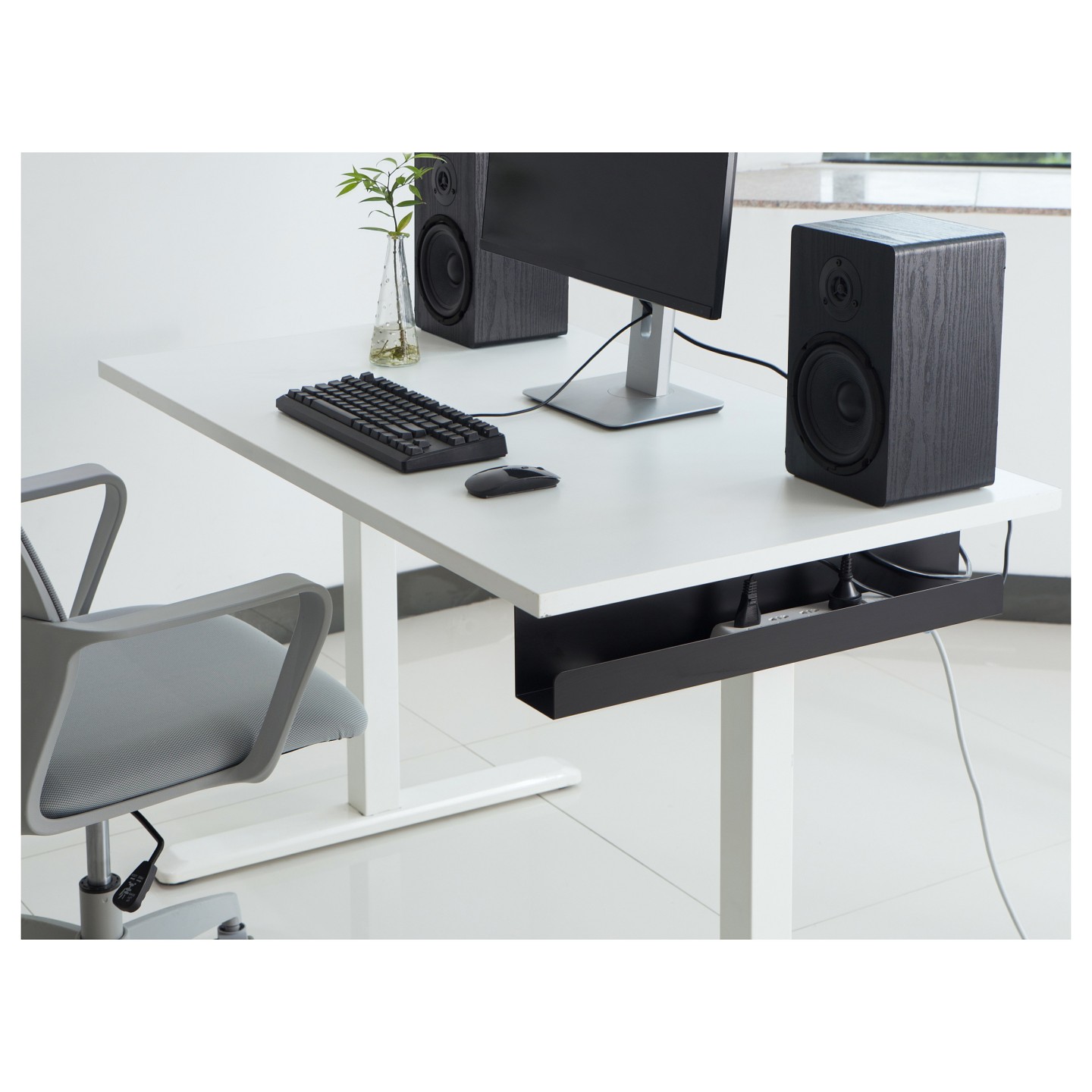 Equip Kabelmanagement-Organizer Untertischmontage schwarz lite Retail — Buy in Cyprus with Fast Delivery