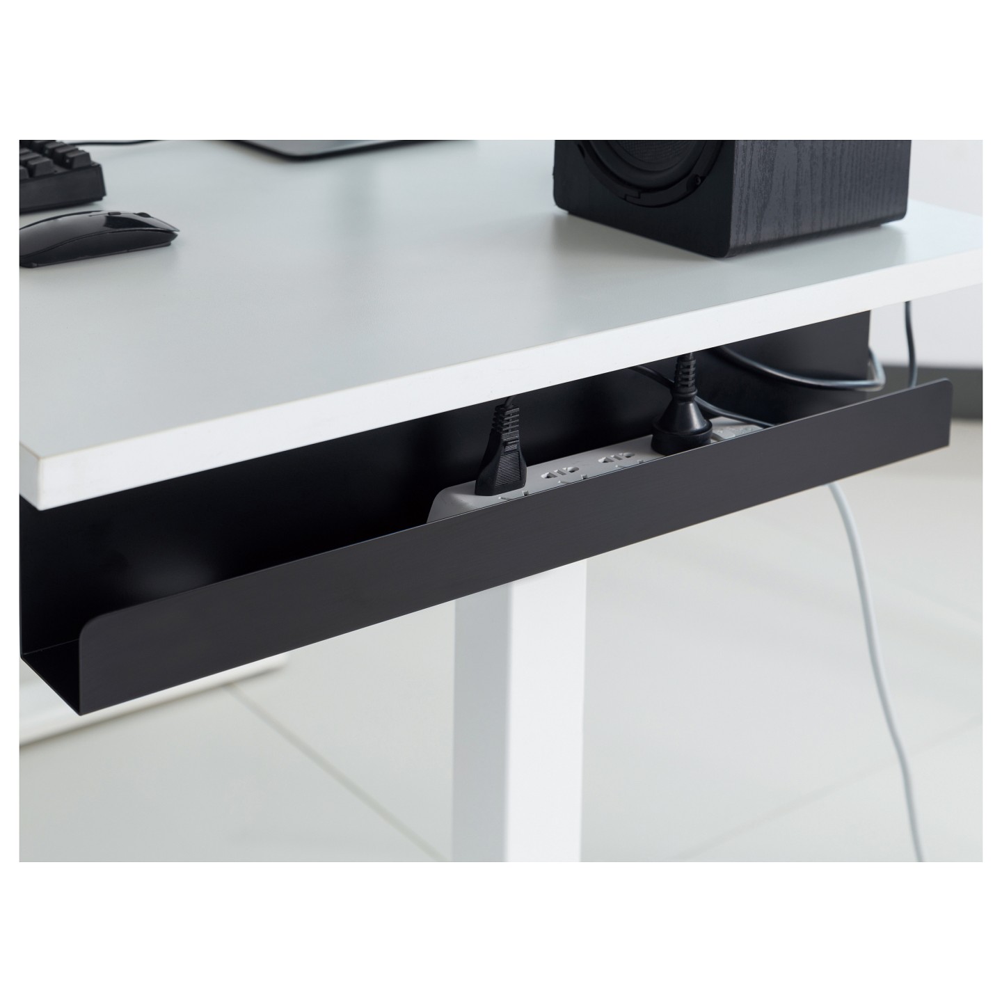 Equip Kabelmanagement-Organizer Untertischmontage schwarz lite Retail — Buy in Cyprus with Fast Delivery