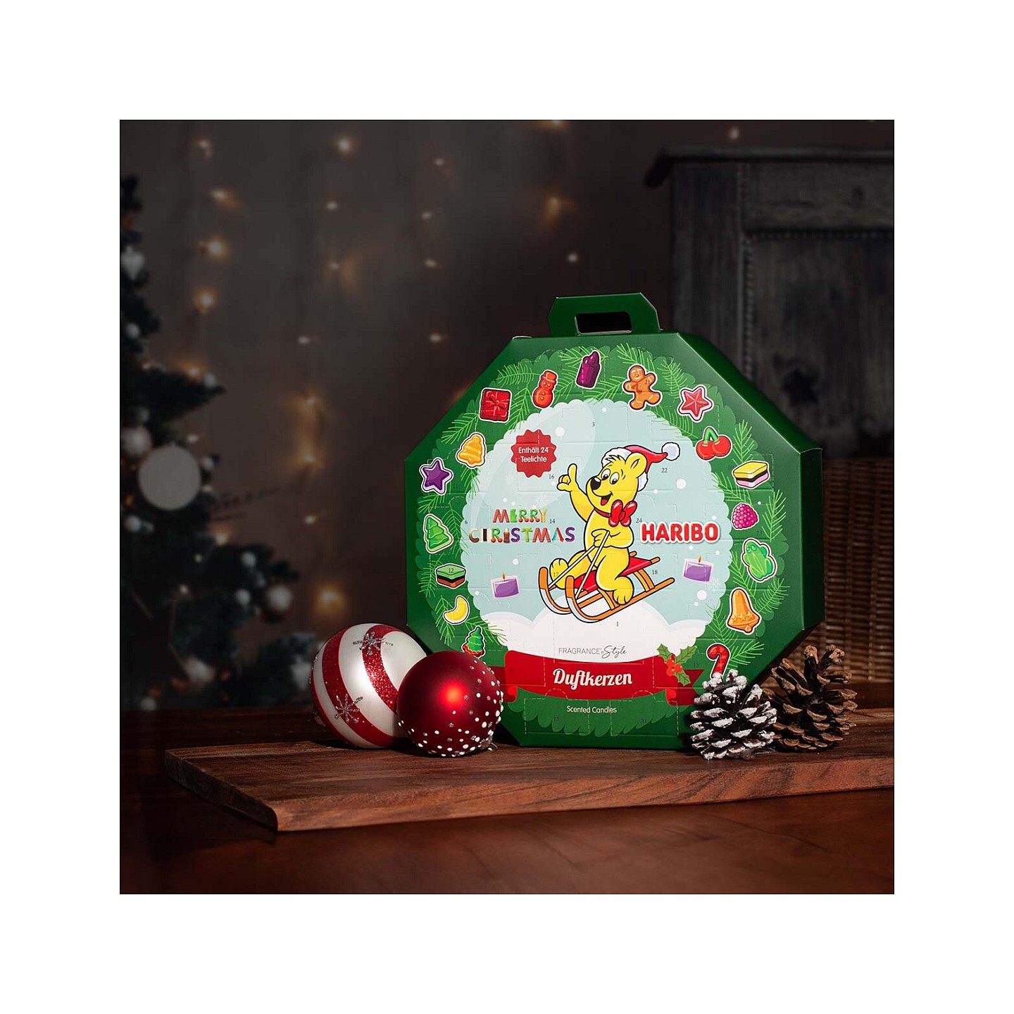 CANDLE Adventskalender Haribo Teelichter — Buy in Cyprus with Fast Delivery