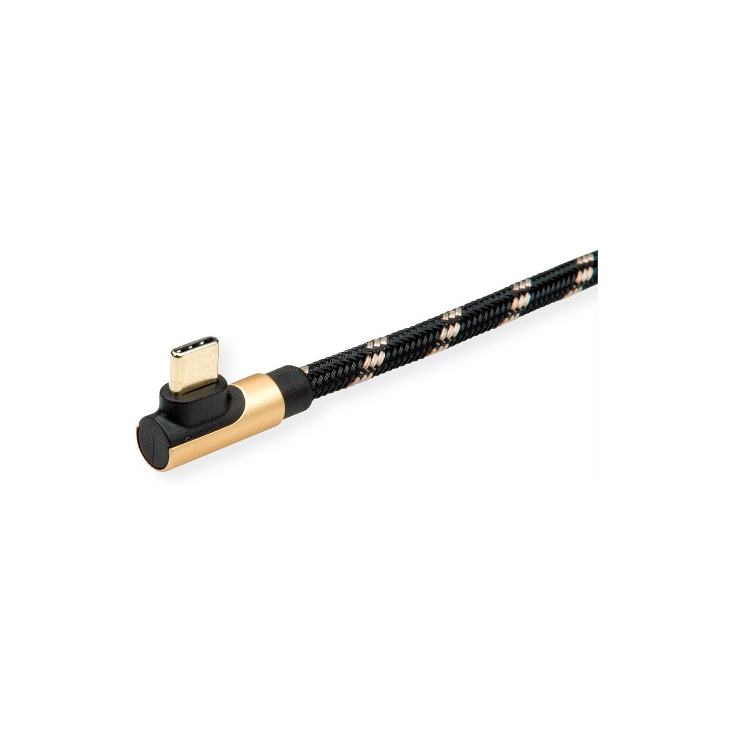 ROLINE GOLD USB 2.0 Kabel. USB A ST reversibel - USB C ST gewinkelt. 0.8 m — Buy in Cyprus with Fast Delivery