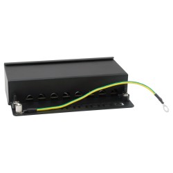 Equip Patchpanel 8x RJ45 Cat6A FTP 1HE Premium schwarz — Buy in Cyprus with Fast Delivery