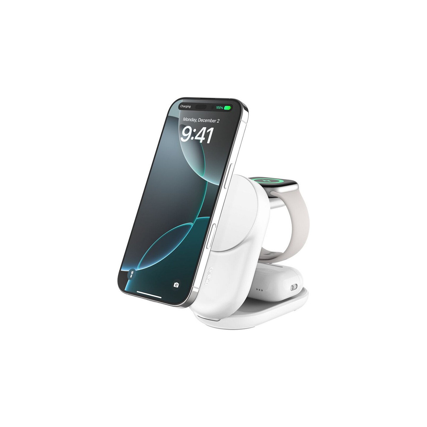 Belkin Wireless Charger mit QI2 (3-in-1). Weiß. 25W — Buy in Cyprus with Fast Delivery