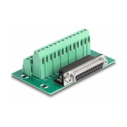D-Sub 25 Pin Buchse zu Terminalblock für Hutschiene — Buy in Cyprus with Fast Delivery