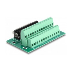 D-Sub 25 Pin Buchse zu Terminalblock für Hutschiene — Buy in Cyprus with Fast Delivery