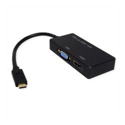 VALUE Display Adapter USB Typ C - VGA HDMI — Buy in Cyprus with Fast Delivery