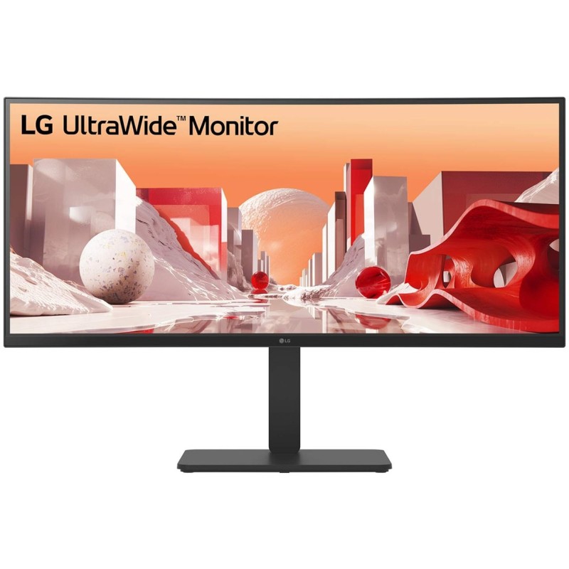 LG 34BA85QE-B 34" UWQHD Curved IPS Monitor w/ Webcam USB-C 90W (Boxed) — Buy in Cyprus with Fast Delivery