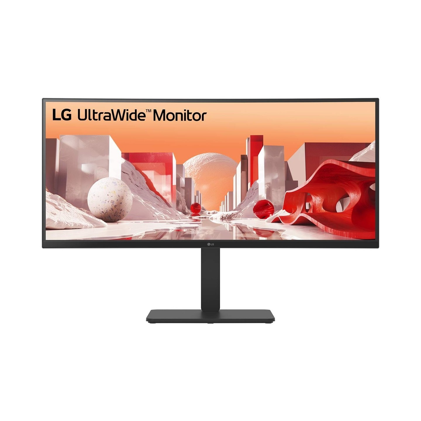 LG 34BA85QE-B 34" UWQHD Curved IPS Monitor w/ Webcam USB-C 90W (Boxed) — Buy in Cyprus with Fast Delivery