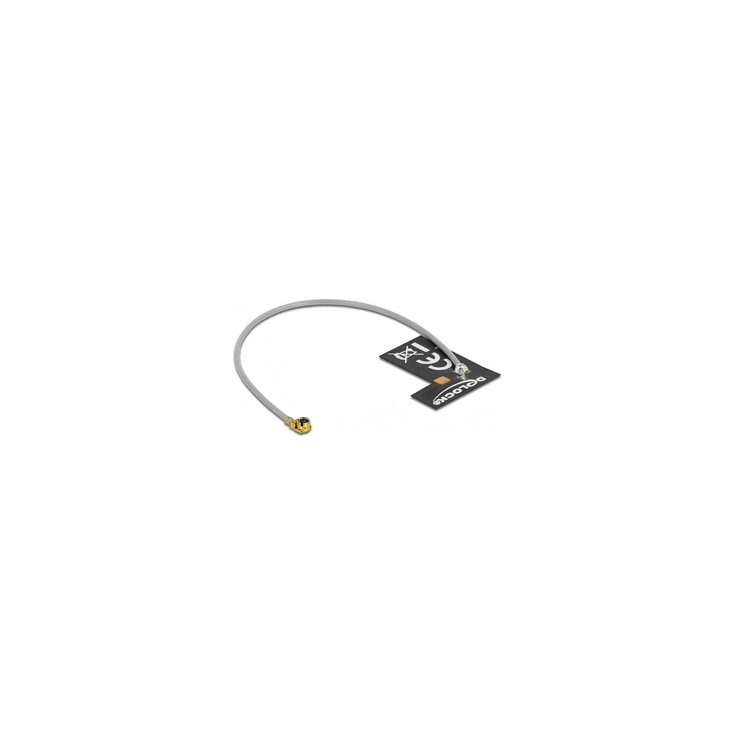 DELOCK WLAN 802.11 b g n Antenne MHF I Stecker 2dBi 1.13 10cm FPC intern Klebemontage — Buy in Cyprus with Fast Delivery