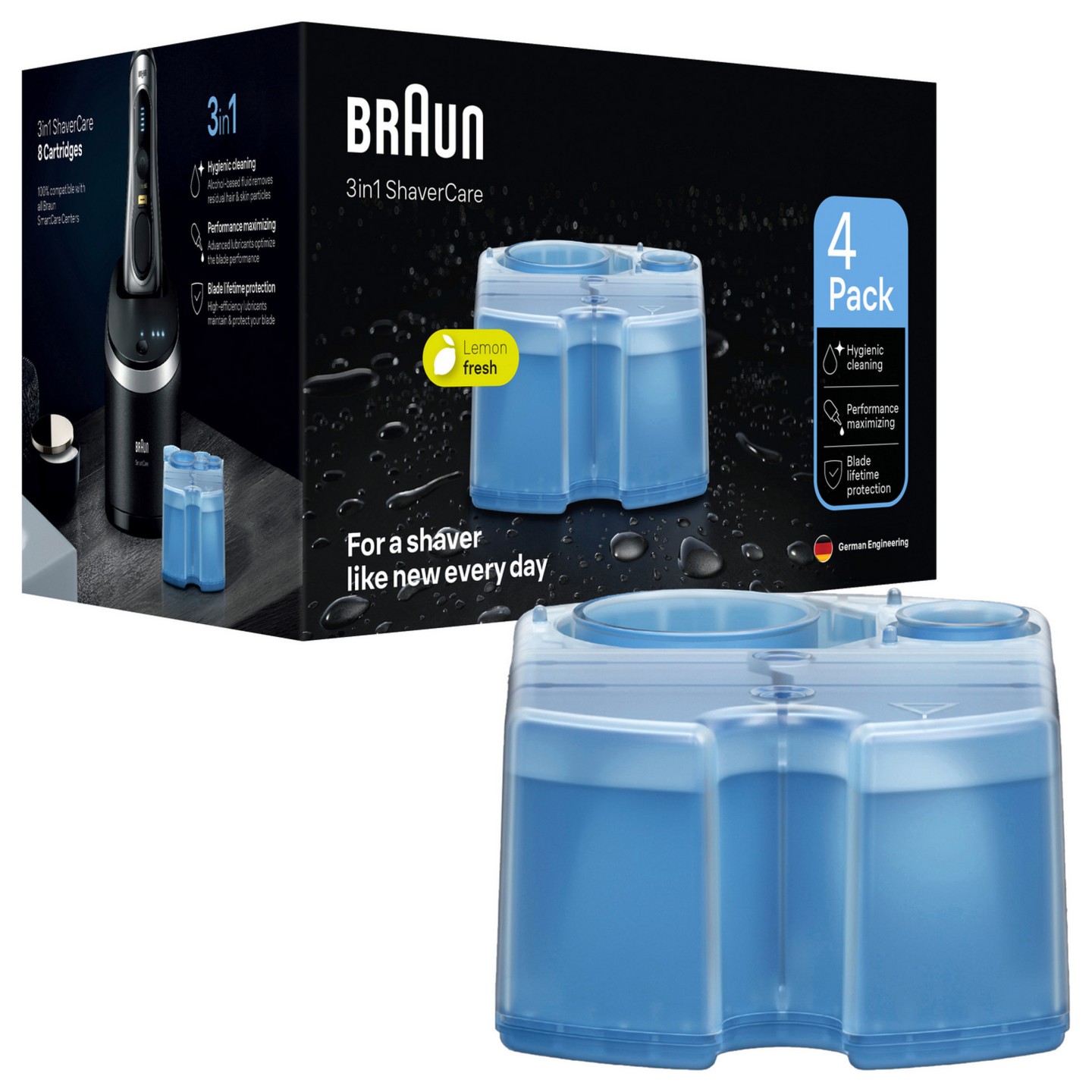 Braun CCR 4 Nachfllkartuschen 4er Pack — Buy in Cyprus with Fast Delivery