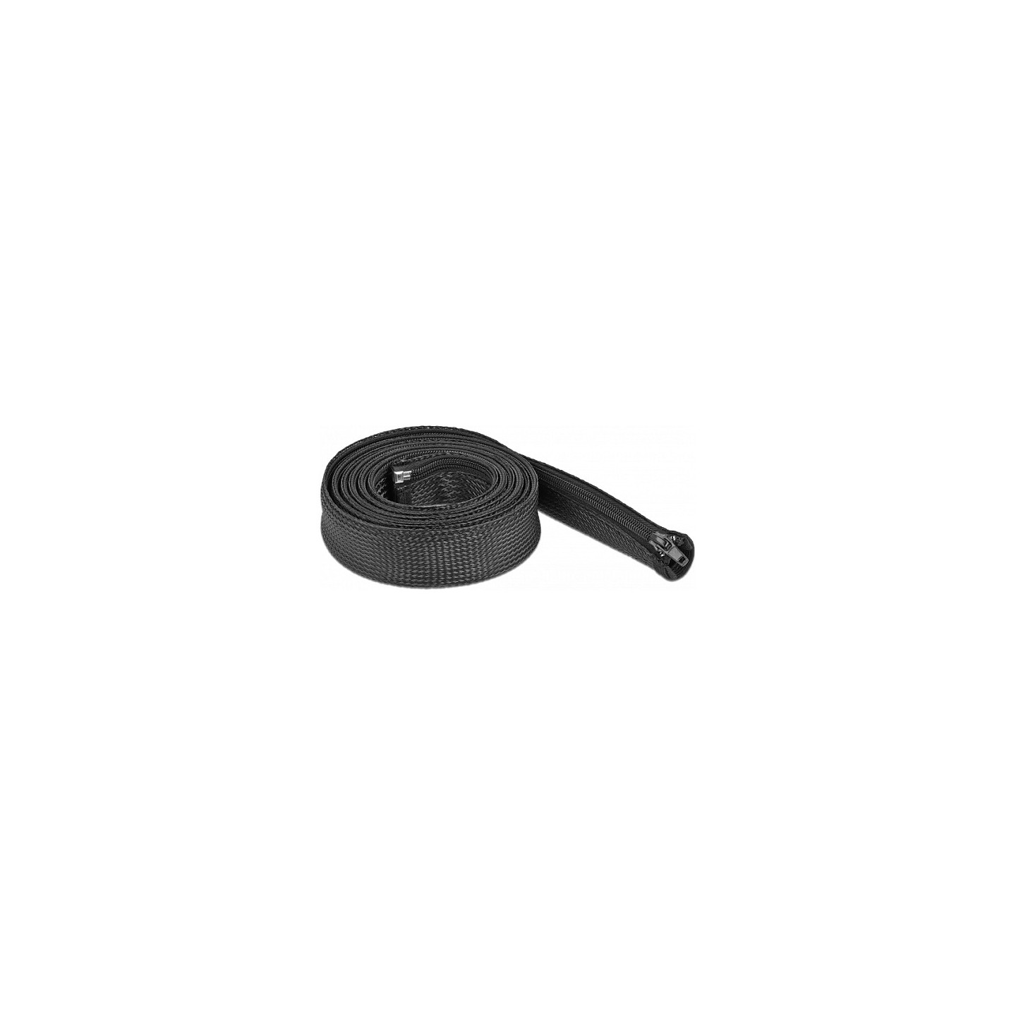 Geflechtschlauch mit Reißverschluss hitzebeständig 2 m x 30 mm schwarz — Buy in Cyprus with Fast Delivery