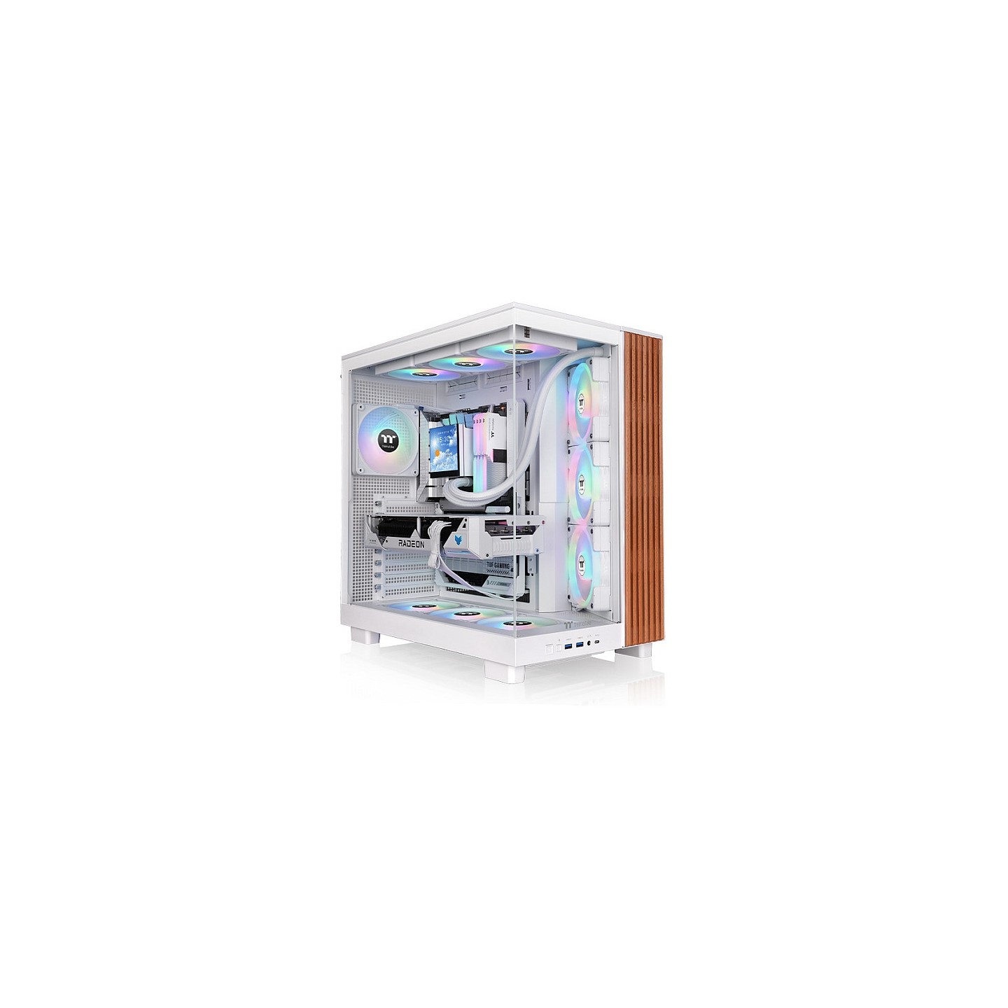Midi Thermaltake View 380 XL WS ARGB Snow White — Buy in Cyprus with Fast Delivery