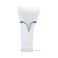 Geflechtschlauch mit Klettverschluss 2 m x 32 mm weiß — Buy in Cyprus with Fast Delivery