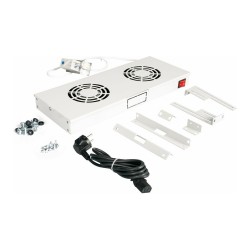 Equip Lüftermodul 19' für Serverschränke. 2xLüfter RAL7035 — Buy in Cyprus with Fast Delivery