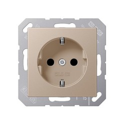 Jung A1520CH SCHUKO Steckdose 16A 250V A champagner — Buy in Cyprus with Fast Delivery