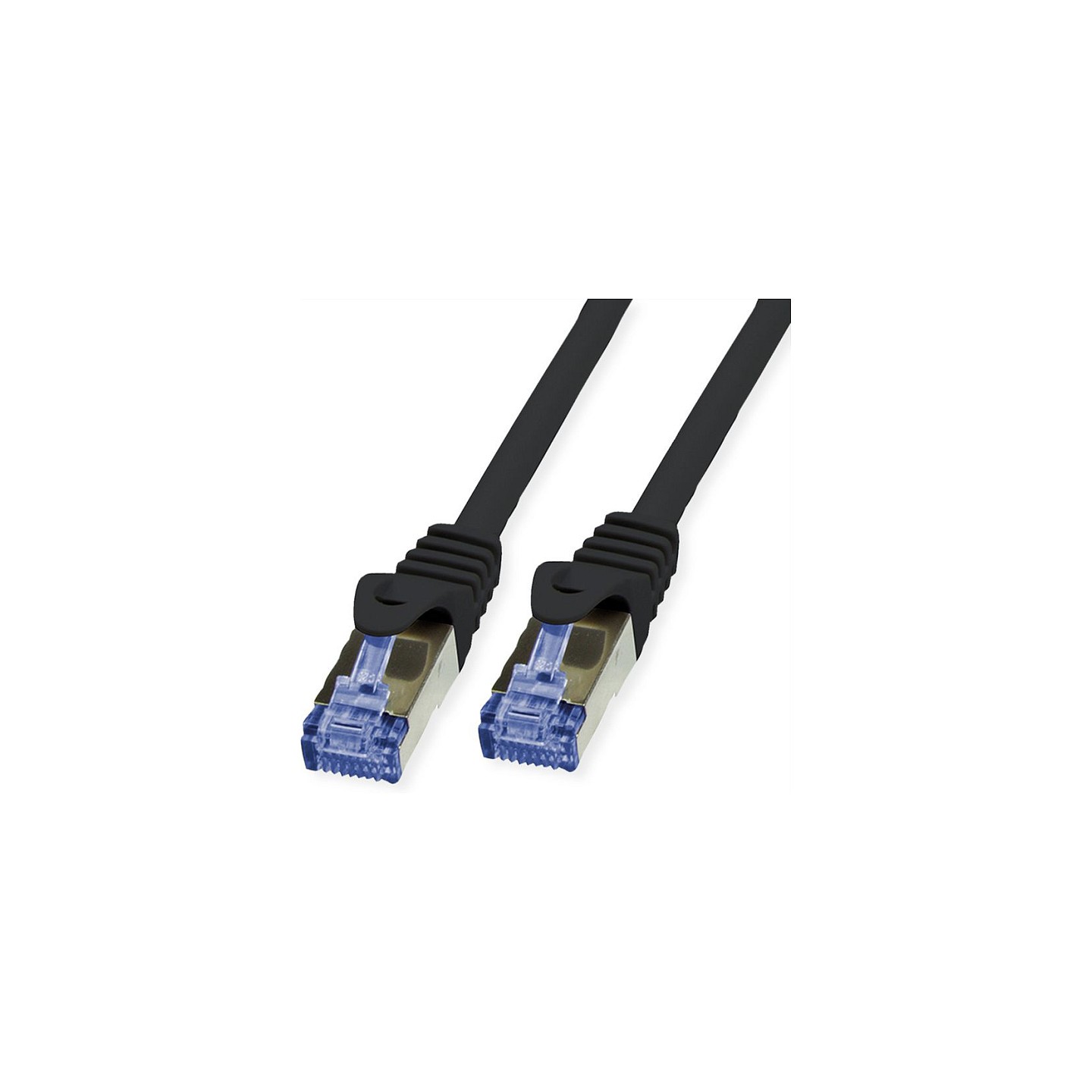VALUE Outdoor Patchkabel Cat.6A (Class EA) S FTP (PiMF). Massivdraht. LSOH. schwarz. 50 m — Buy in Cyprus with Fast Delivery
