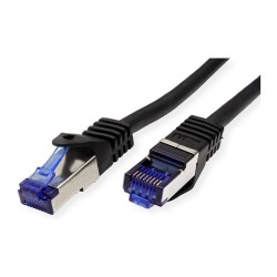 VALUE Outdoor Patchkabel Cat.6A (Class EA) S FTP (PiMF). Massivdraht. LSOH. schwarz. 50 m — Buy in Cyprus with Fast Delivery