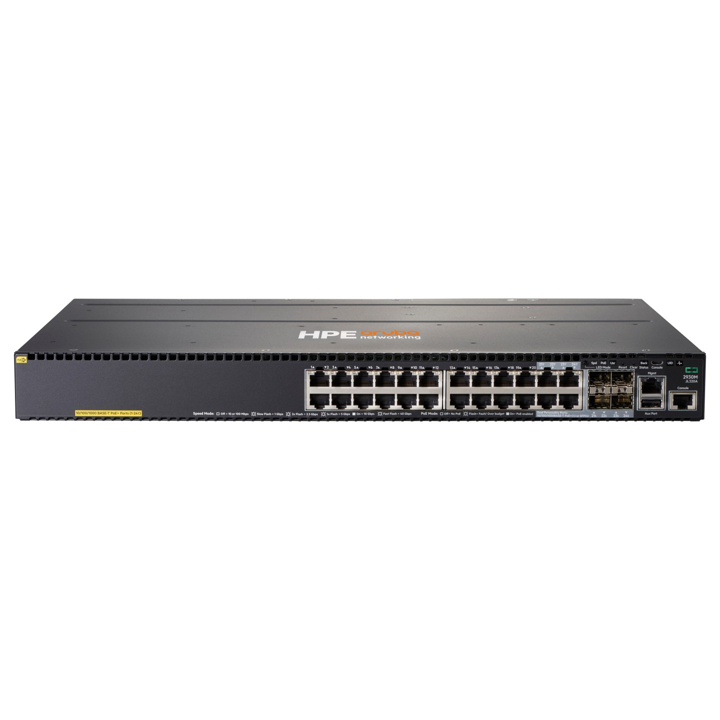 HPE Aruba 2930M 24G PoE+ with 1-slot Switch — Buy in Cyprus with Fast Delivery