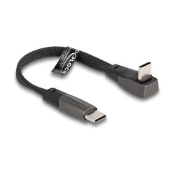 DELOCK USB 2.0 Kabel USB Type-C St to Type-C St gewinkelt 1m — Buy in Cyprus with Fast Delivery