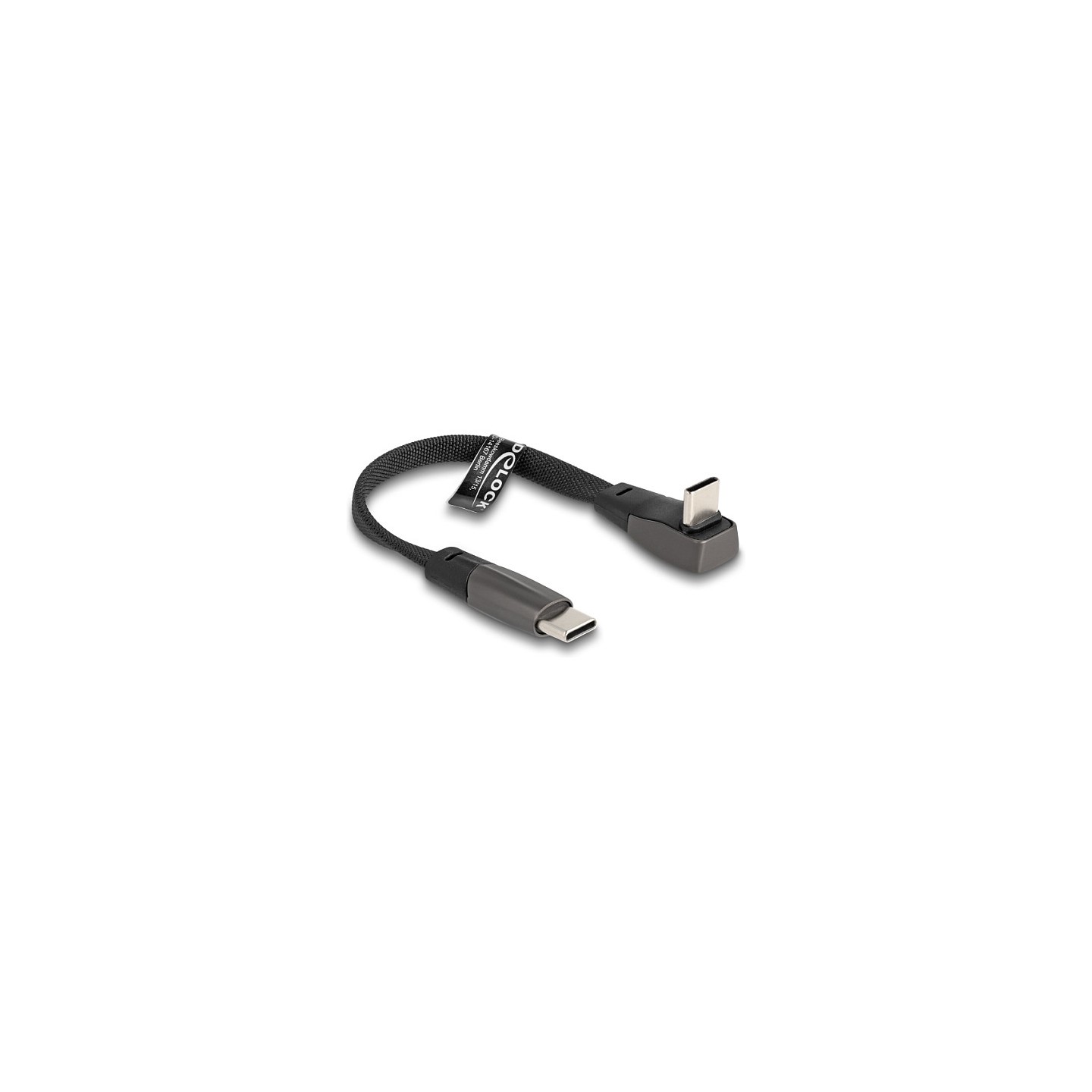 DELOCK USB 2.0 Kabel USB Type-C St to Type-C St gewinkelt 1m — Buy in Cyprus with Fast Delivery