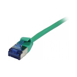 Synergy21 Patchkabel RJ45. CAT6A 500Mhz. 7.5m. grün. U FTP. slimline rund d3.8mm. TPE(Superflex). AWG32.