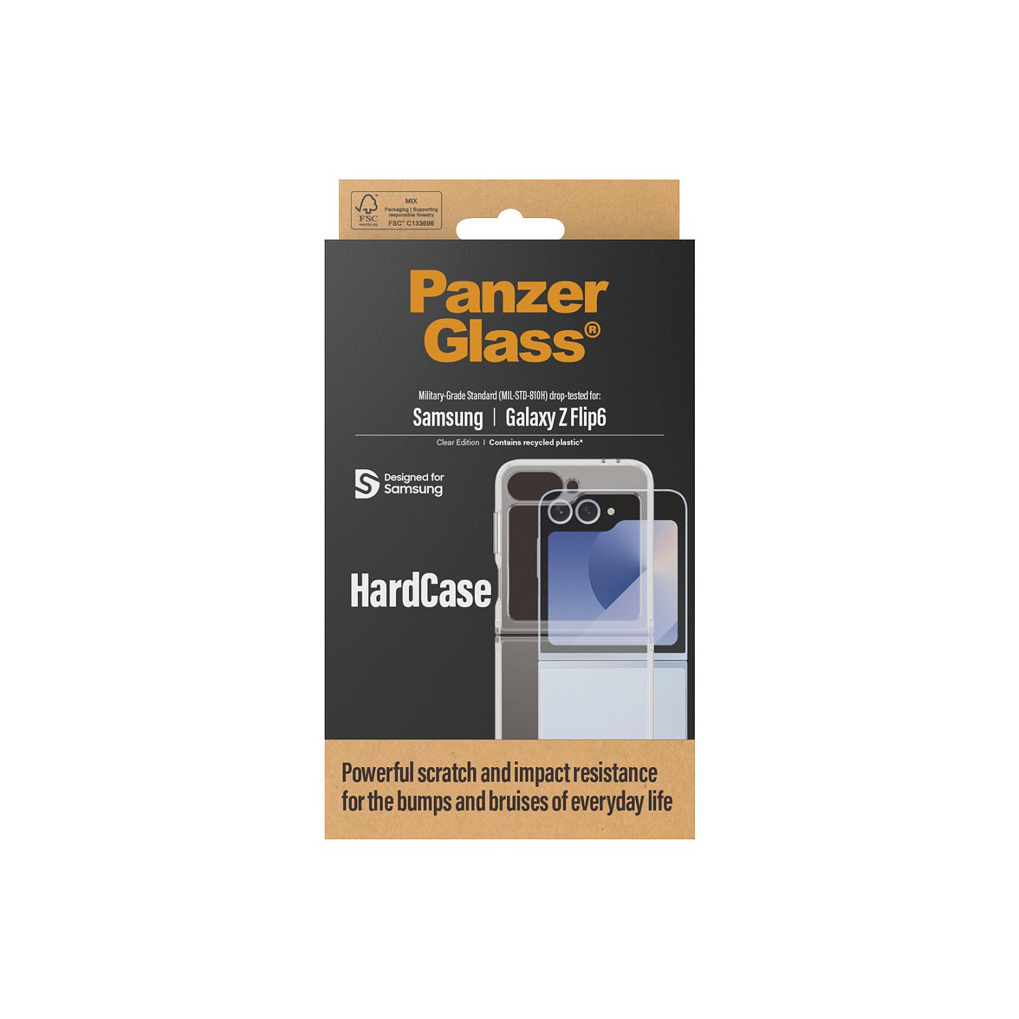 PanzerGlass Hardcase clear Samsung Galaxy Z Flip 6 — Buy in Cyprus with Fast Delivery