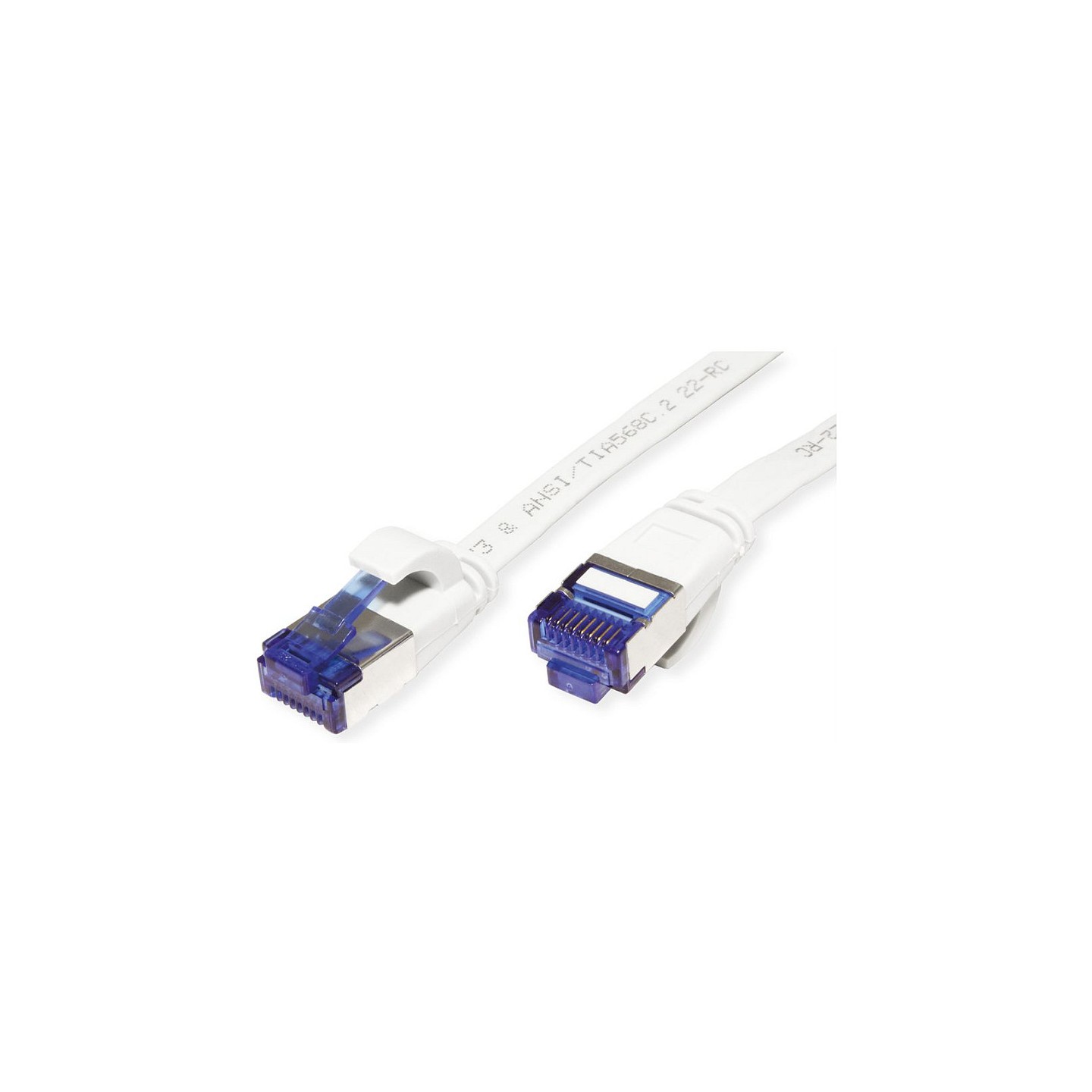 VALUE Patchkabel Cat.6A (Class EA) FTP. extra-flach. wei. 1 m — Buy in Cyprus with Fast Delivery