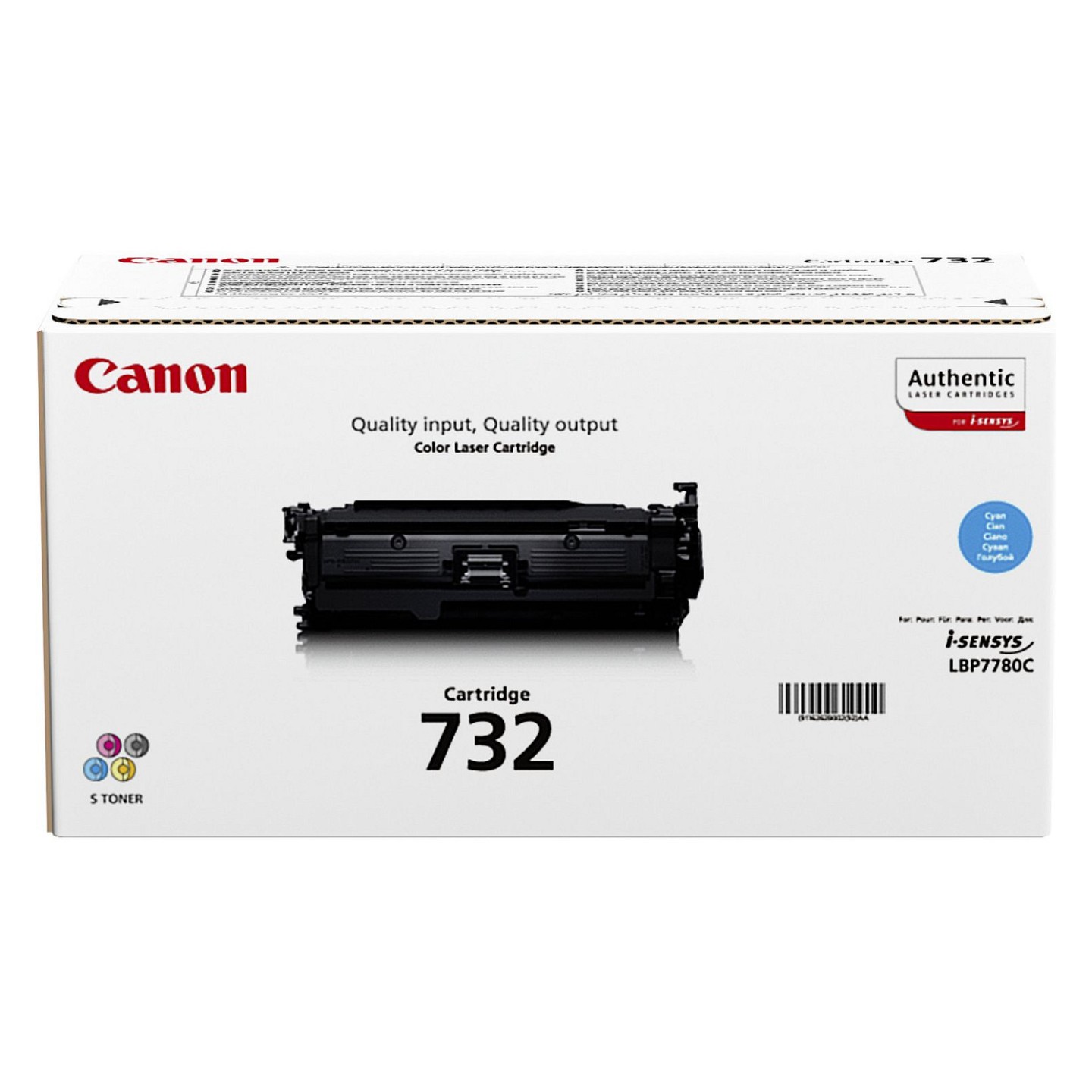 Canon Cartridge 732 Cyan (6262B002) — Buy in Cyprus with Fast Delivery