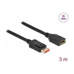 DELOCK DisplayPort Verlngerungskabel 8K 60 Hz 3 m — Buy in Cyprus with Fast Delivery