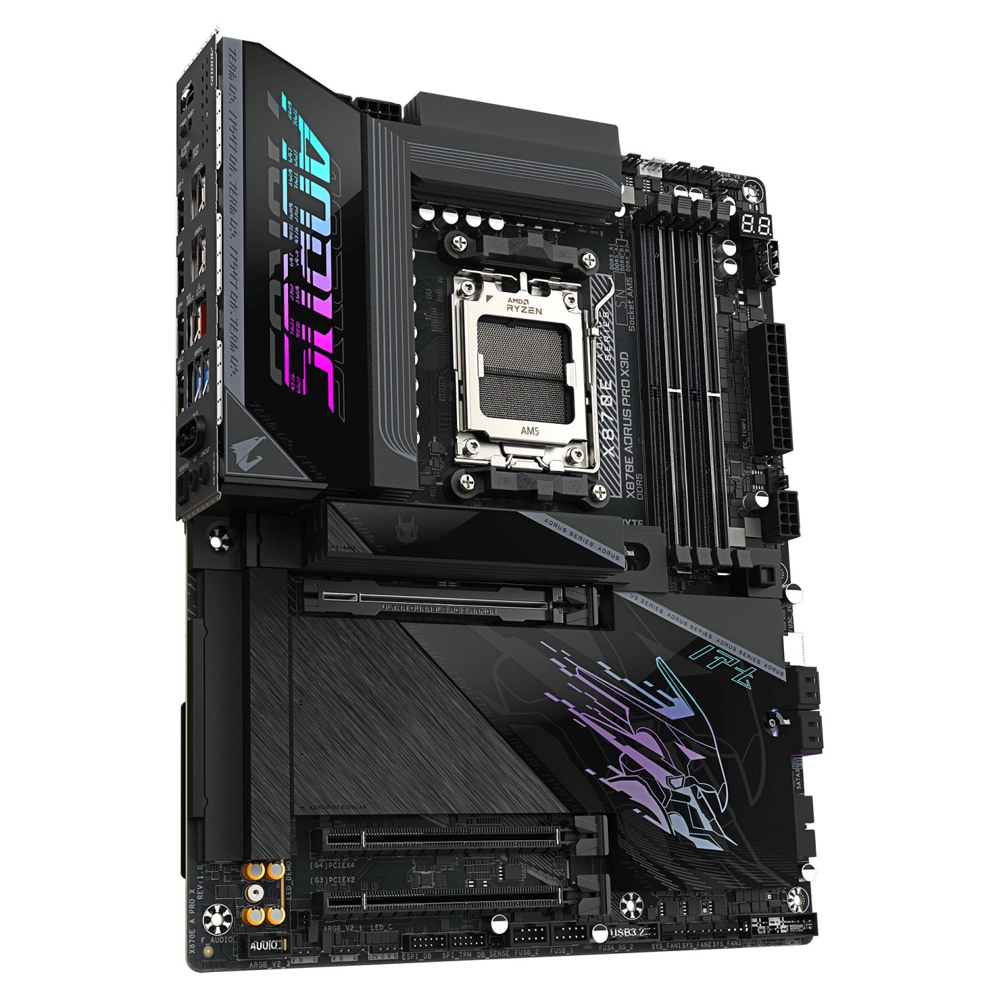 Gigabyte X870E AORUS PRO X3D (AM5) (D) — Buy in Cyprus with Fast Delivery