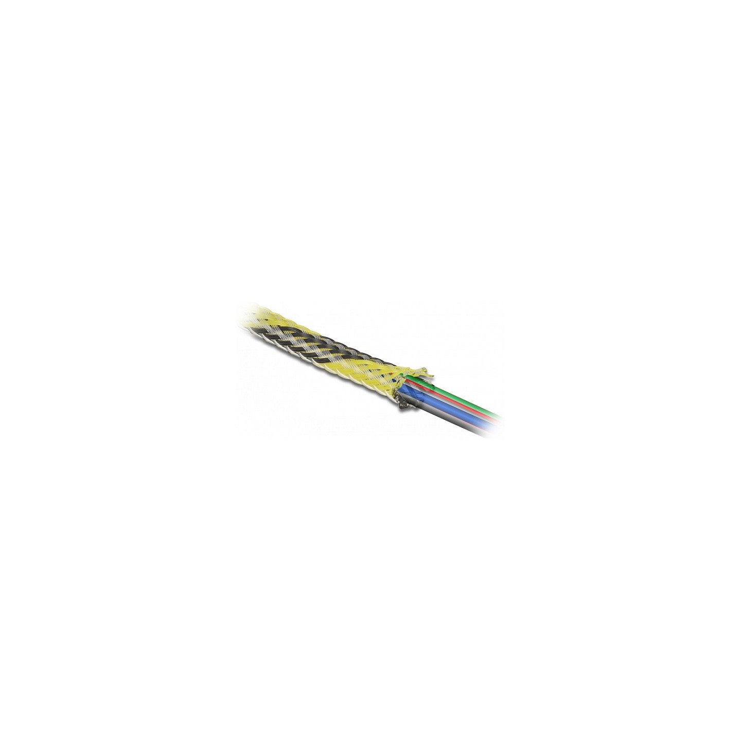 Geflechtschlauch dehnbar 2 m x 50 mm schwarz-gelb — Buy in Cyprus with Fast Delivery