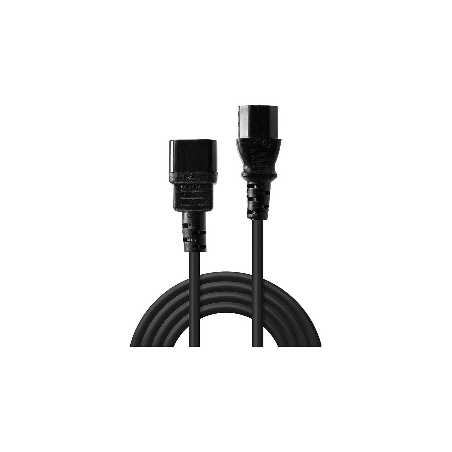 LINDY 0.5m IEC C14 an IEC C13 Netzkabel — Buy in Cyprus with Fast Delivery