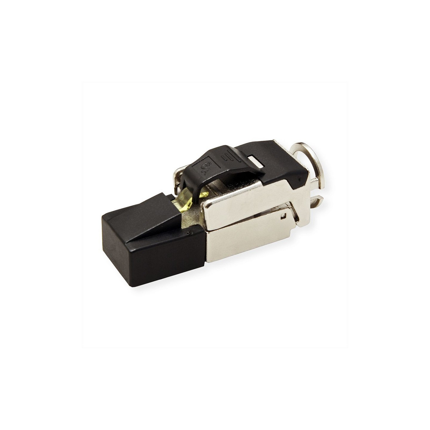 ROLINE feldkonfektionierbarer RJ-45 Stecker Cat.6A (Class EA). STP. silberfarben — Buy in Cyprus with Fast Delivery