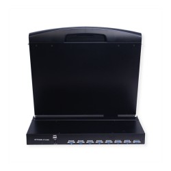 VALUE 19-Zoll-KVM-Switch. 8-Port. 43 cm (17') TFT (4:3). VGA. USB. DE-Layout — Buy in Cyprus with Fast Delivery