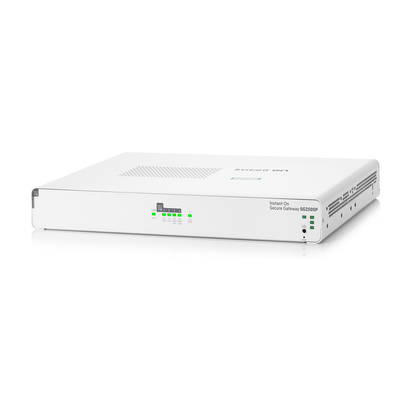 HPE Networking Instant On Secure Gateway 5-port SmartRate 2.5G PoE+ 64W SG2505P EU en — Buy in Cyprus with Fast Delivery