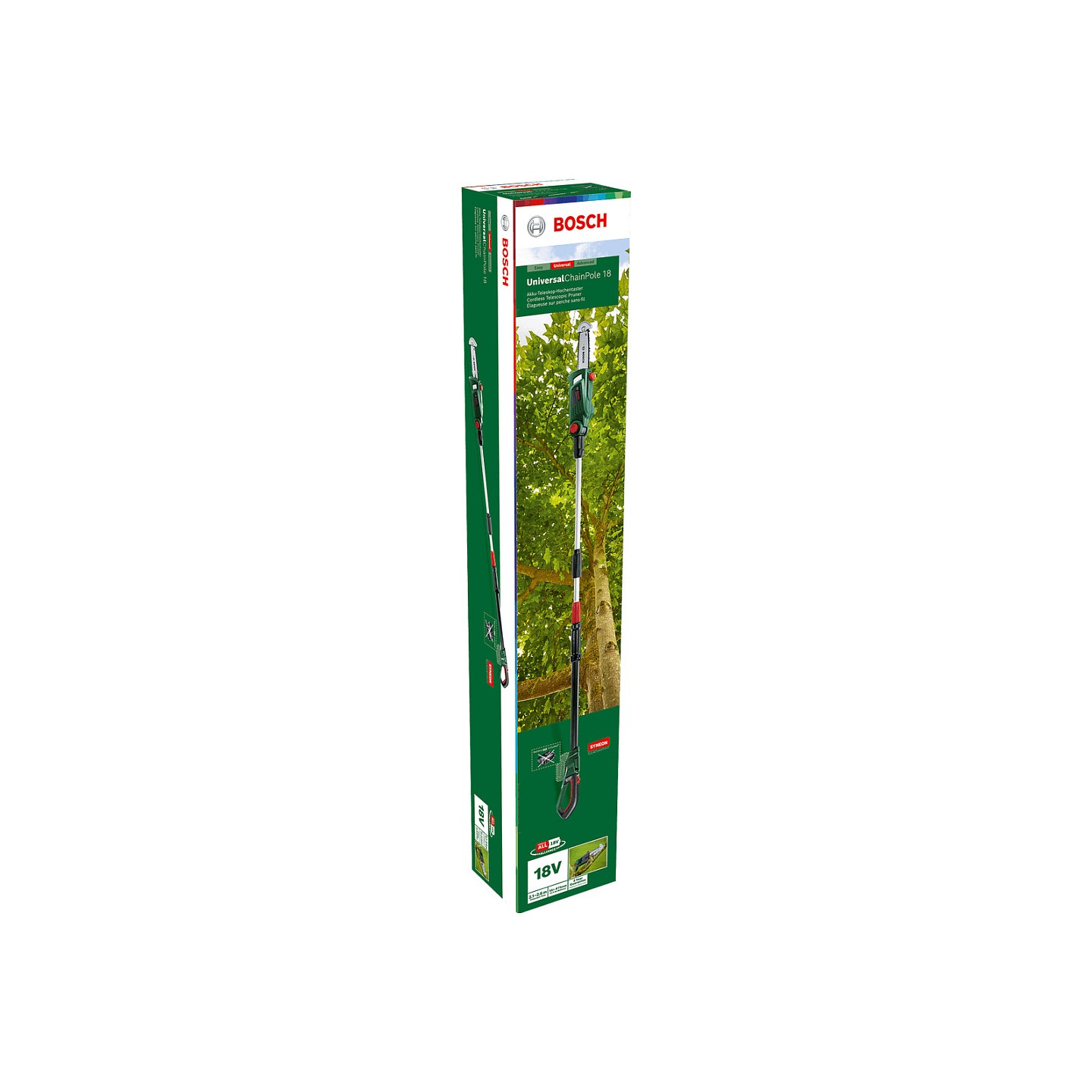 Bosch UniversalChainPole 18 solo Akku-Hochentaster — Buy in Cyprus with Fast Delivery