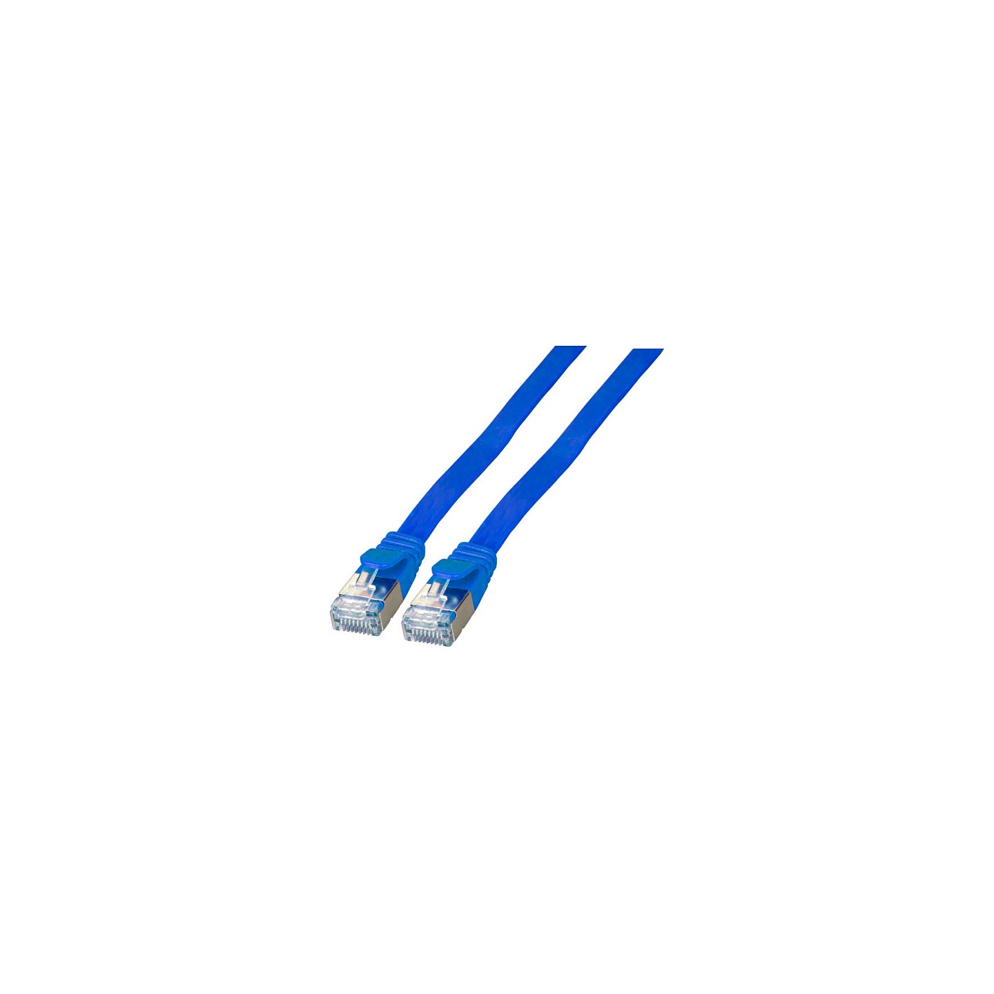 EFB RJ45 Flachpatchkabel U FTP. Cat.6A. PVC. 3.0m. blau — Buy in Cyprus with Fast Delivery