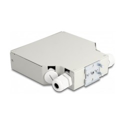 LWL Verteilerbox für Hutschiene 8 Port grau — Buy in Cyprus with Fast Delivery