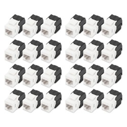 DIGITUS Keystone Jack Cat6 RJ45- to LSA ungeschirmt 250MHz 24St — Buy in Cyprus with Fast Delivery