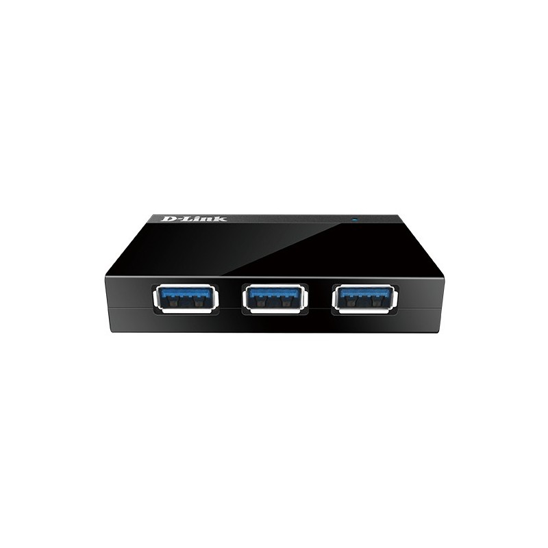 Buy D-Link DUB-1340 - 4-Port USB 3.0 SuperSpeed Hub, Powered - Black (5V/4A) in Cyprus, Nicosia, Limassol, Larnaka, Pafos