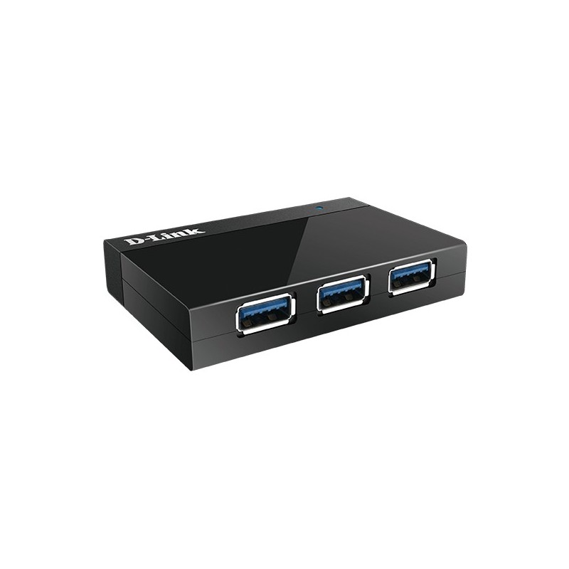 Buy D-Link DUB-1340 - 4-Port USB 3.0 SuperSpeed Hub, Powered - Black (5V/4A) in Cyprus, Nicosia, Limassol, Larnaka, Pafos