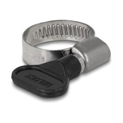 Delock Schlauchschelle mit Flügelmutter 16 - 25 mm 10 Stück schwarz — Buy in Cyprus with Fast Delivery