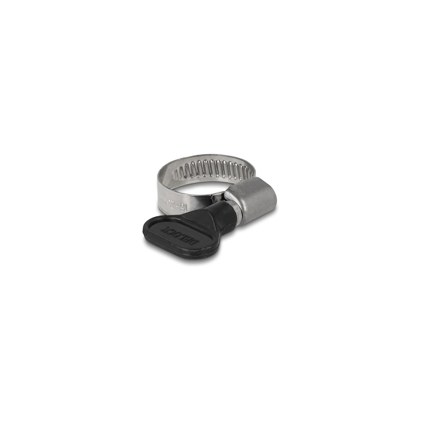 Delock Schlauchschelle mit Flügelmutter 16 - 25 mm 10 Stück schwarz — Buy in Cyprus with Fast Delivery
