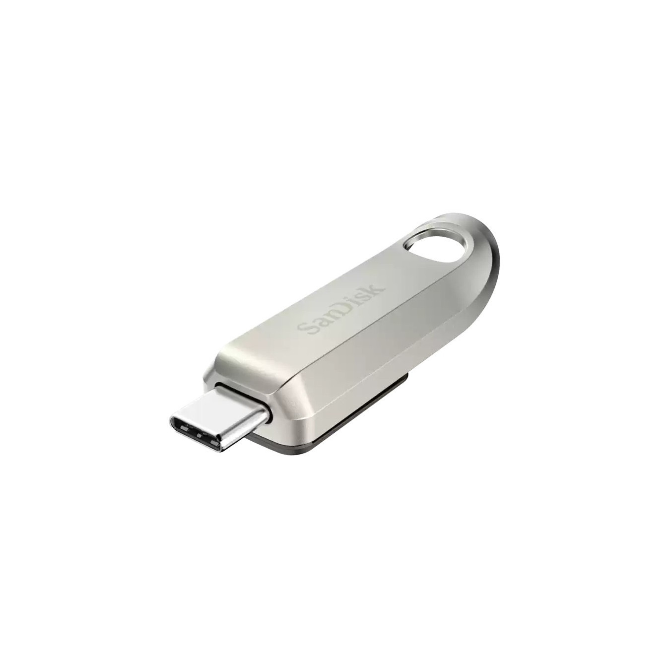 SanDisk Ultra Luxe - USB Type-C 1TB - Stainless Steel, USB 3.2 Gen1, 400 MB/s, Capless — Buy in Cyprus with Fast Delivery