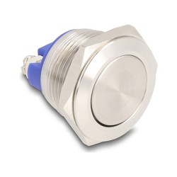 Drucktaster zum Einbau 19 mm 2 x Schraubklemme Taster flach — Buy in Cyprus with Fast Delivery