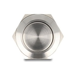 Drucktaster zum Einbau 19 mm 2 x Schraubklemme Taster flach — Buy in Cyprus with Fast Delivery