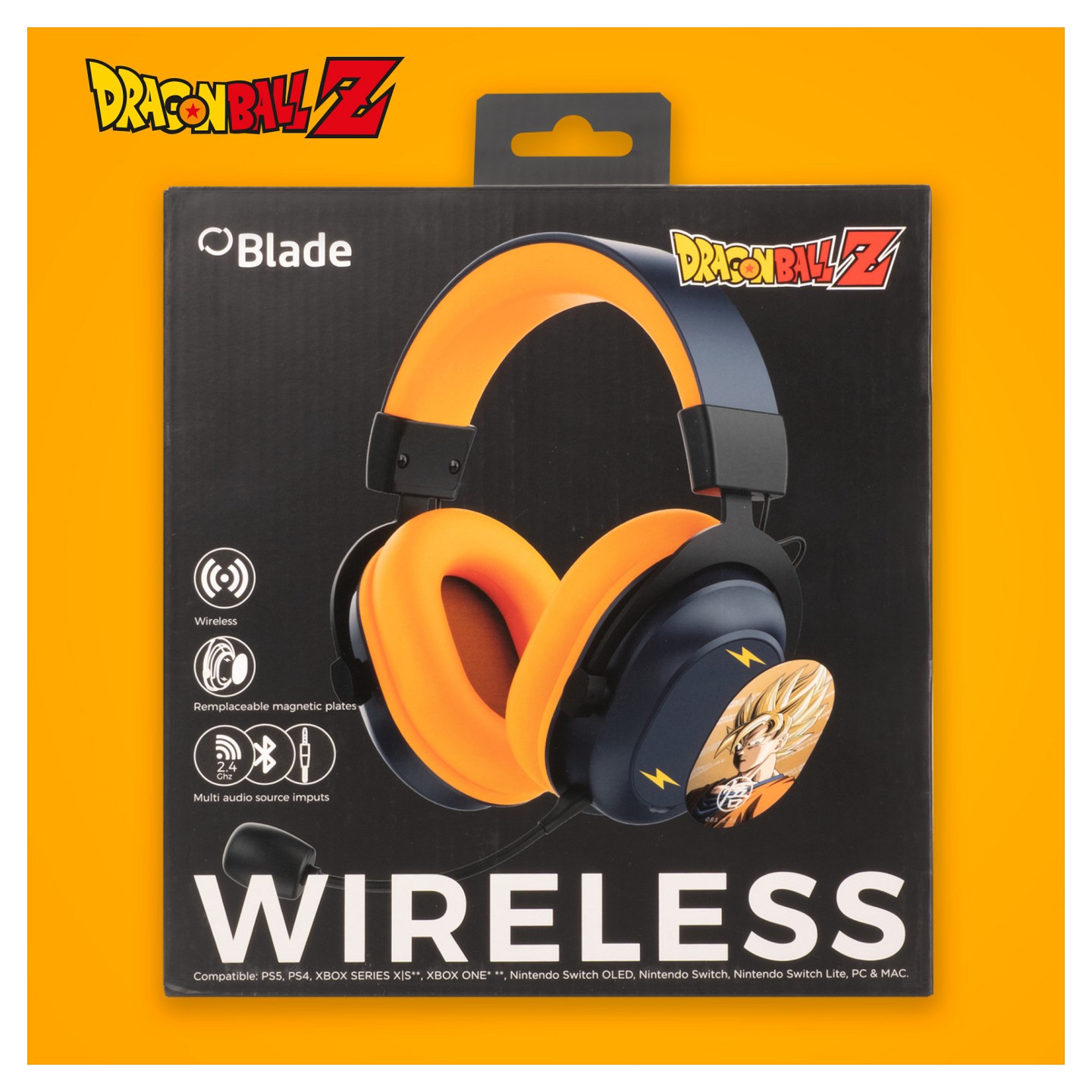 Blade Gaming Headset Dragon Ball Z wireless — Buy in Cyprus with Fast Delivery