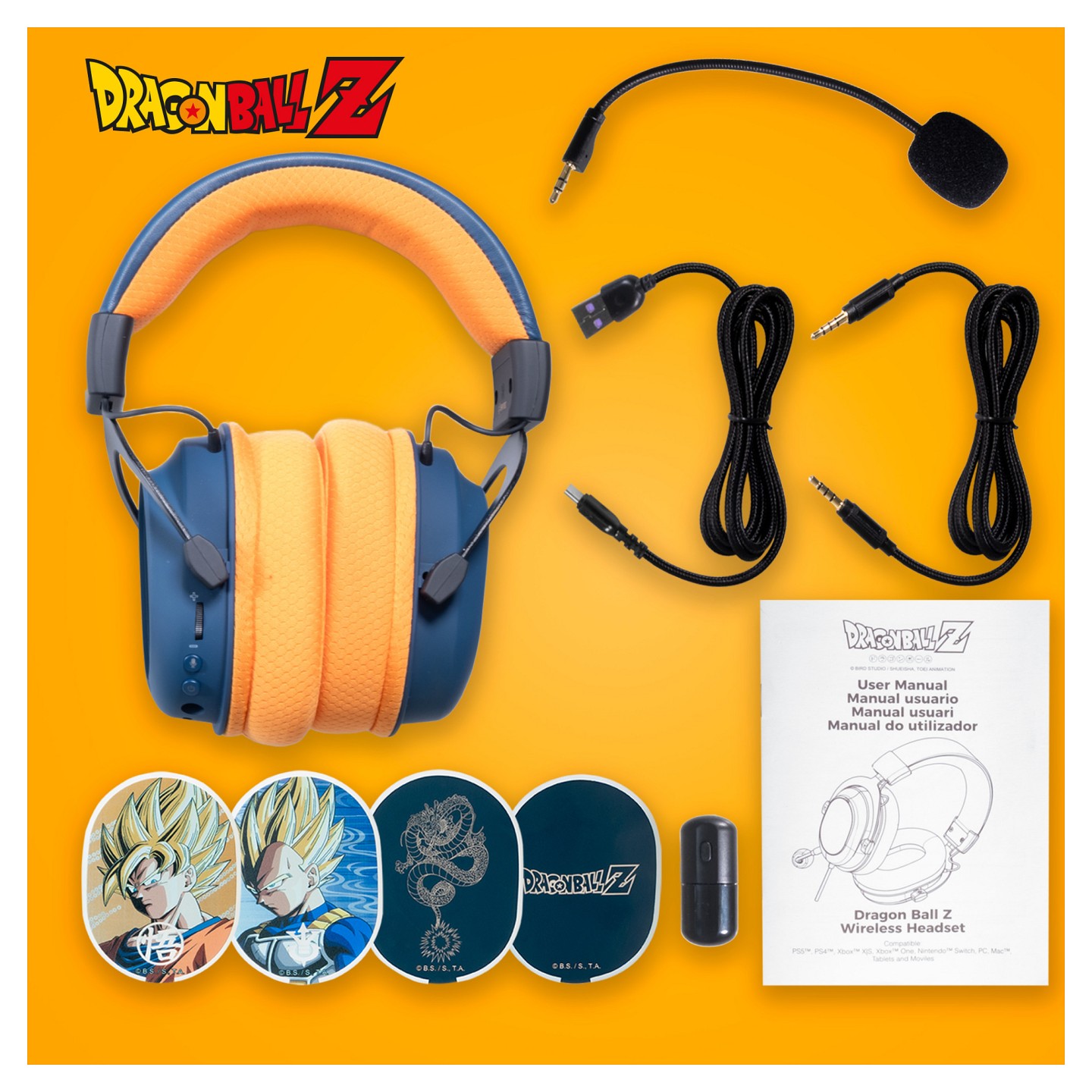 Blade Gaming Headset Dragon Ball Z wireless — Buy in Cyprus with Fast Delivery